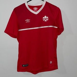 Canada Red Soccer Jersey